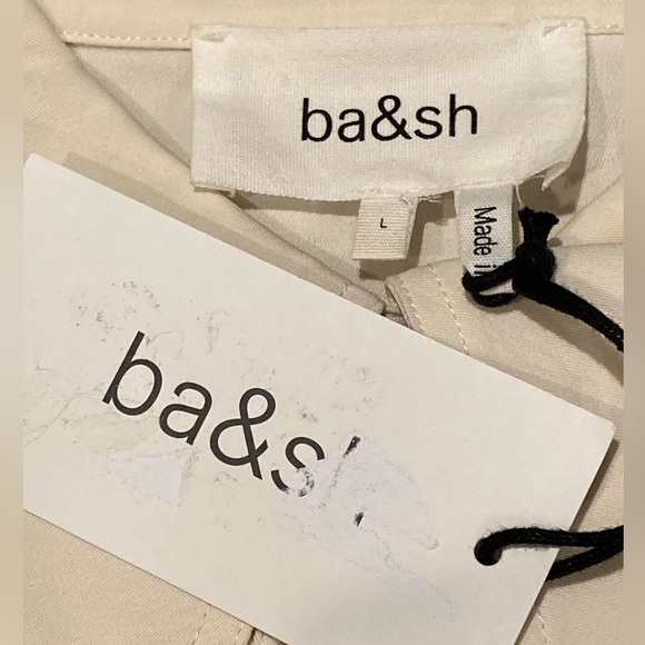 NWT BA&SH Kiss Cream Top - Sz L = US Sz 8 - Picture 5 of 12